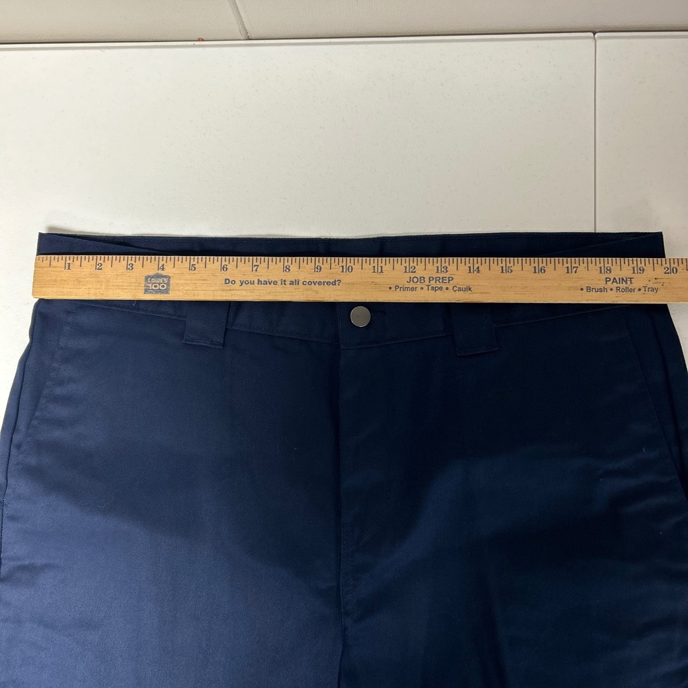 Brahma Work Pants Mens 38x30 Dark Navy Straight Leg Twill BR34100125594 - Picture 7 of 12